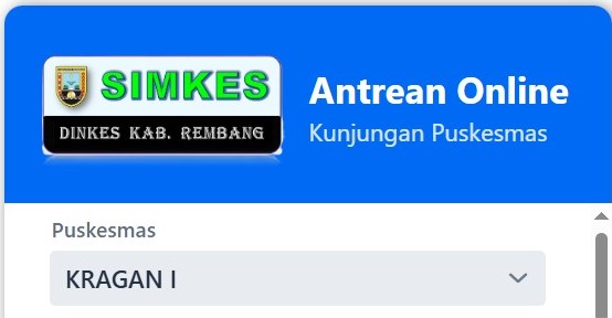 Pendaftaran Online di Puskesmas Kragan 1